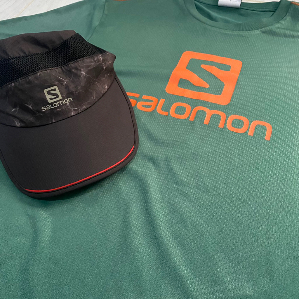 topi running salomon dan jersey salomon running