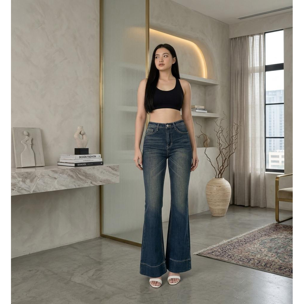 CELANA JEANS CUTBRAY//CUTBRAY LIPAT BAWAH//OUTFIT WANITA//OUTFIT KEKINIAN