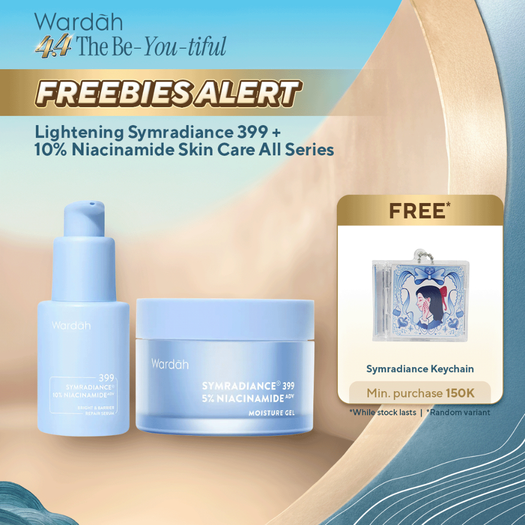 WARDAH Lightening Symradiance 399 + 10% Niacinamide Skin Care All Series Lengkap ADV Bright & Barrie