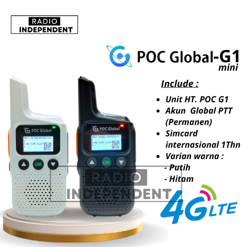 HT POC Global G1 Walkie Talkie 4G/5G Mini