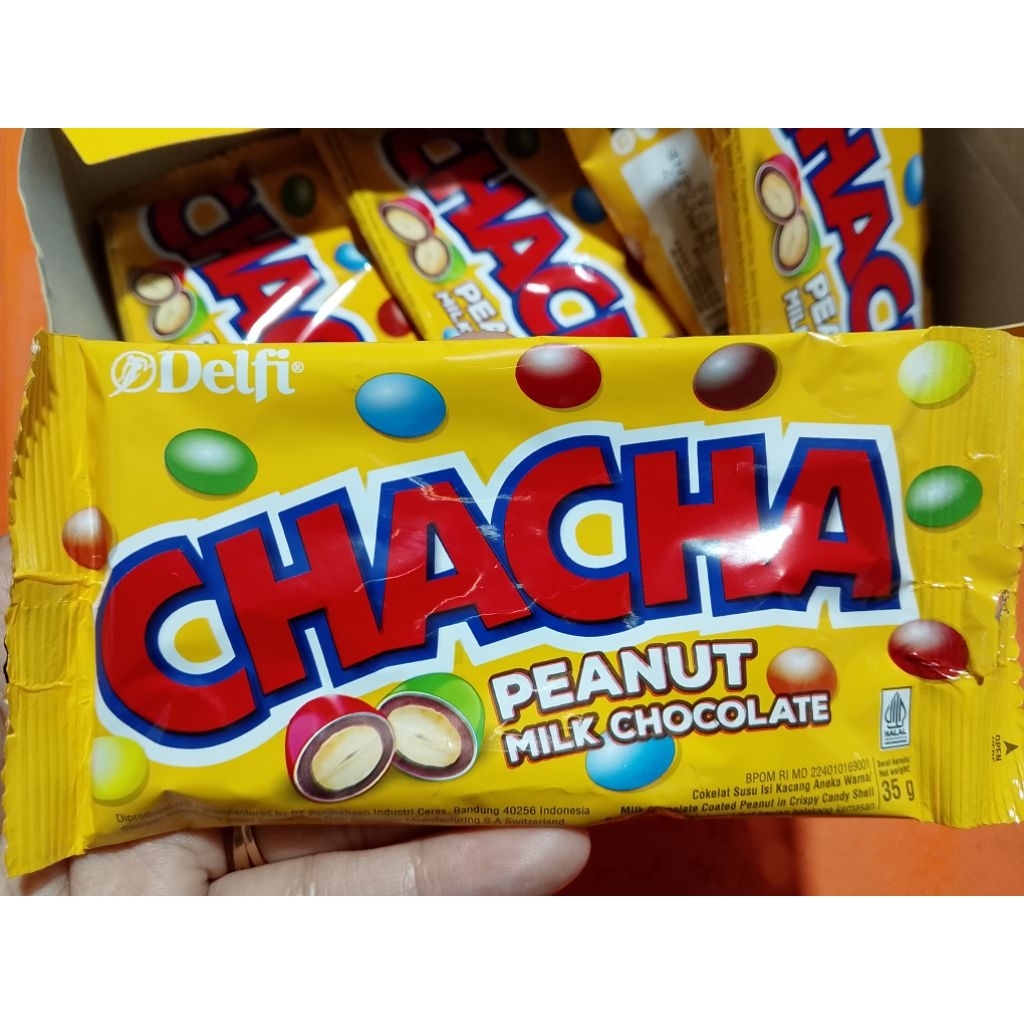 Chacha peanut milk coklat/permen chacha/Coklat Chacha 35 gr