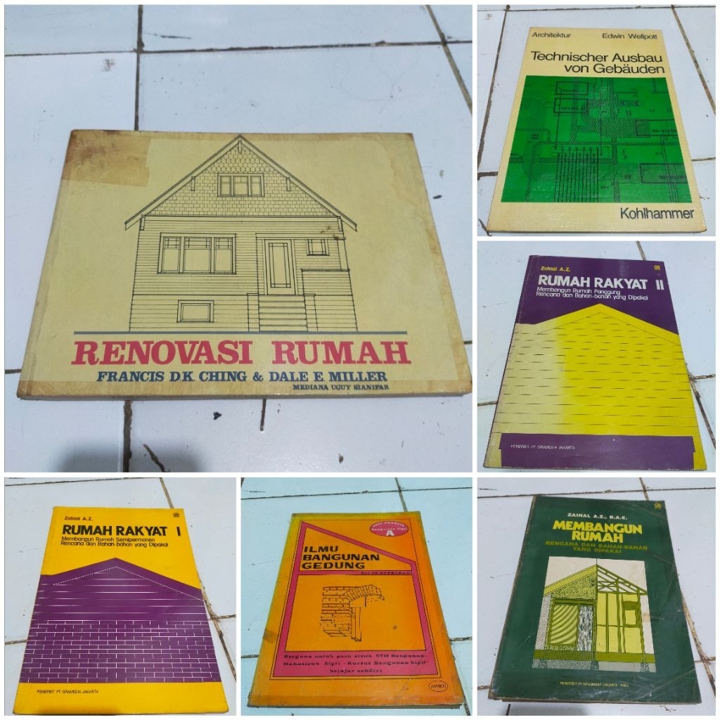 ORIGINAL RENOVASI RUMAH FRANCIS DK.CHING / Ilmu bangunan gedung / Membangun rumah rencana dan bahan 