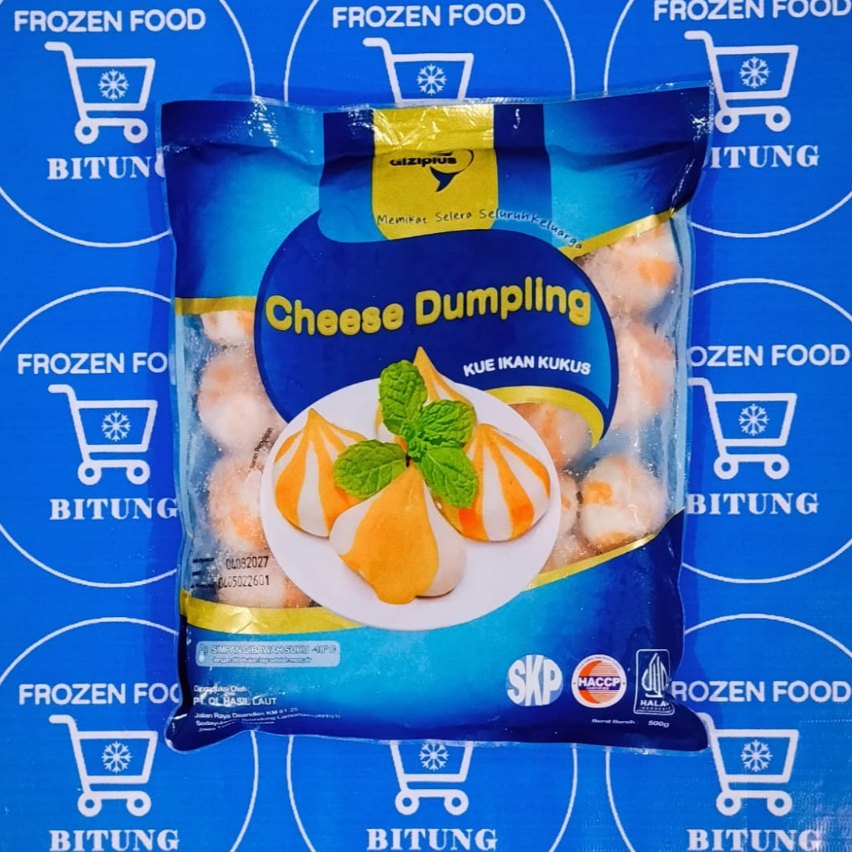 Gizi Plus Dumpling Cheese 500gr - Frozen Food Bitung