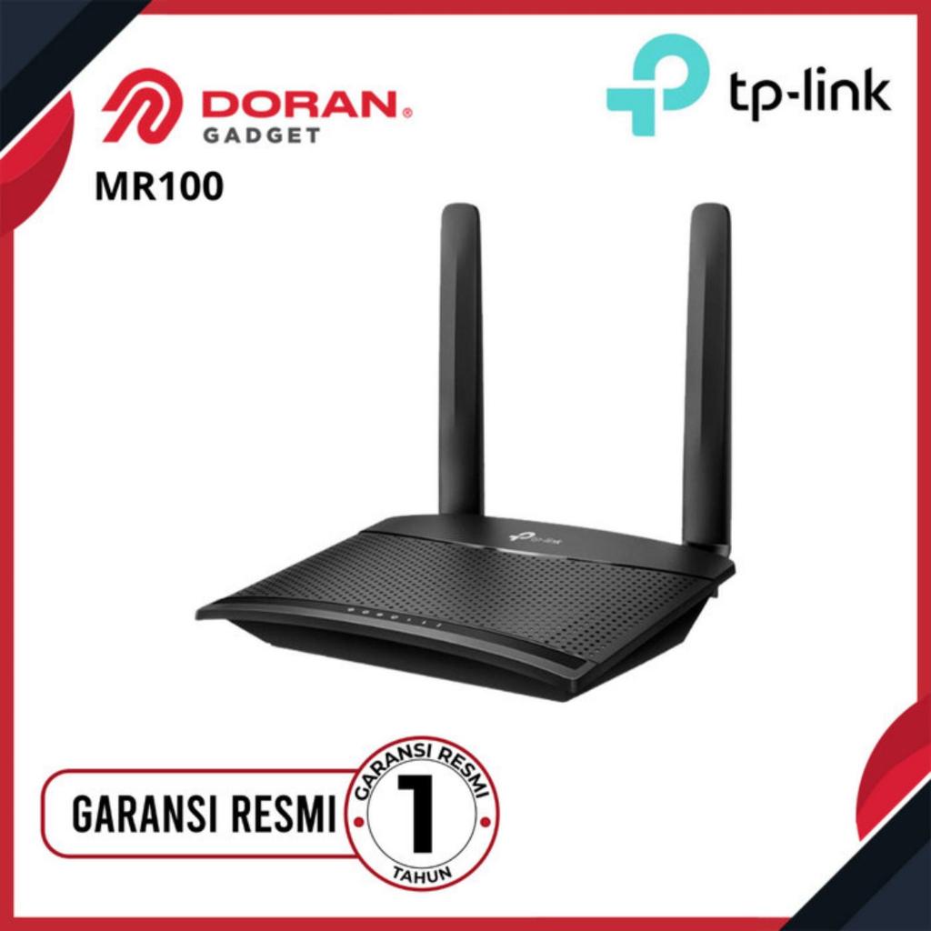 TP-Link TPLink TP Link TL-MR100 MR100 MR 100 300 Mbps Wireless N 4G LTE Router