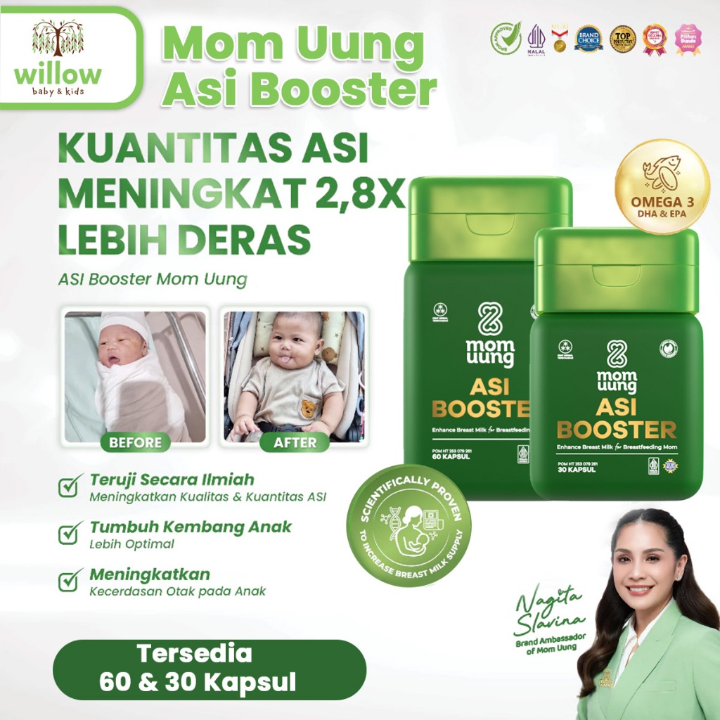 Kebutuhan Menyusui - Mom Uung Asi Booster