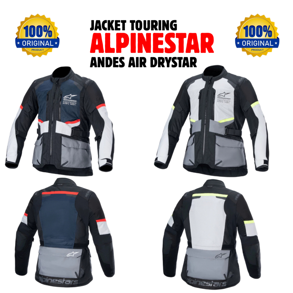 JACKET TOURING ALPINESTAR ANDES AIR DRYSTAR | JACKET TOURING ALPINESTAR | 100% ORIGINAL PRODUCT
