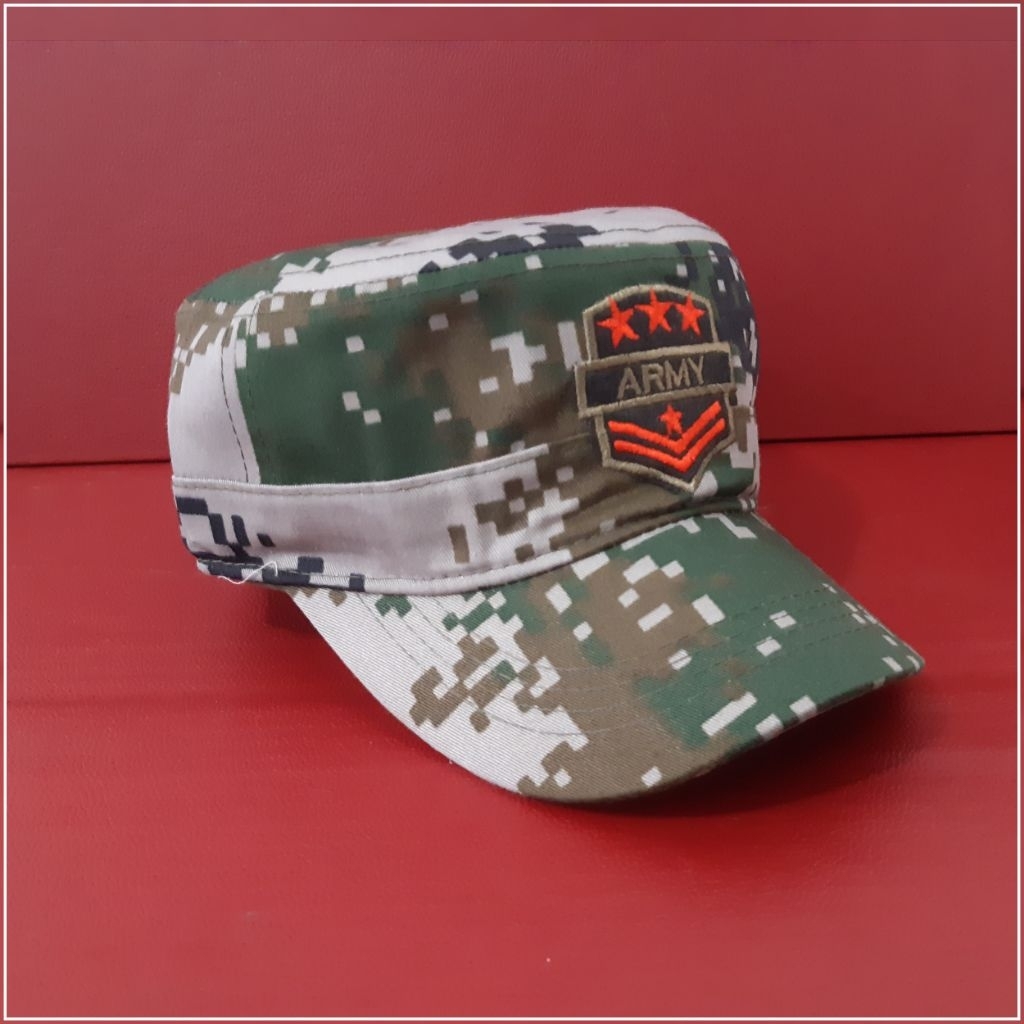 Topi Pria Army Topi Loreng
