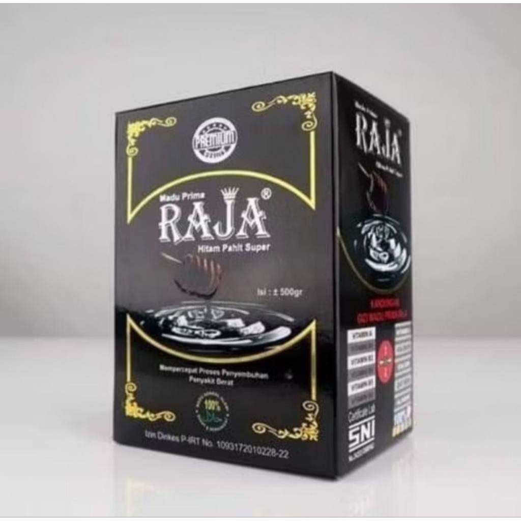Madu Hitam Pahit Raja 500gr Original | Madu Pahit Herbal | Madu Raja 500