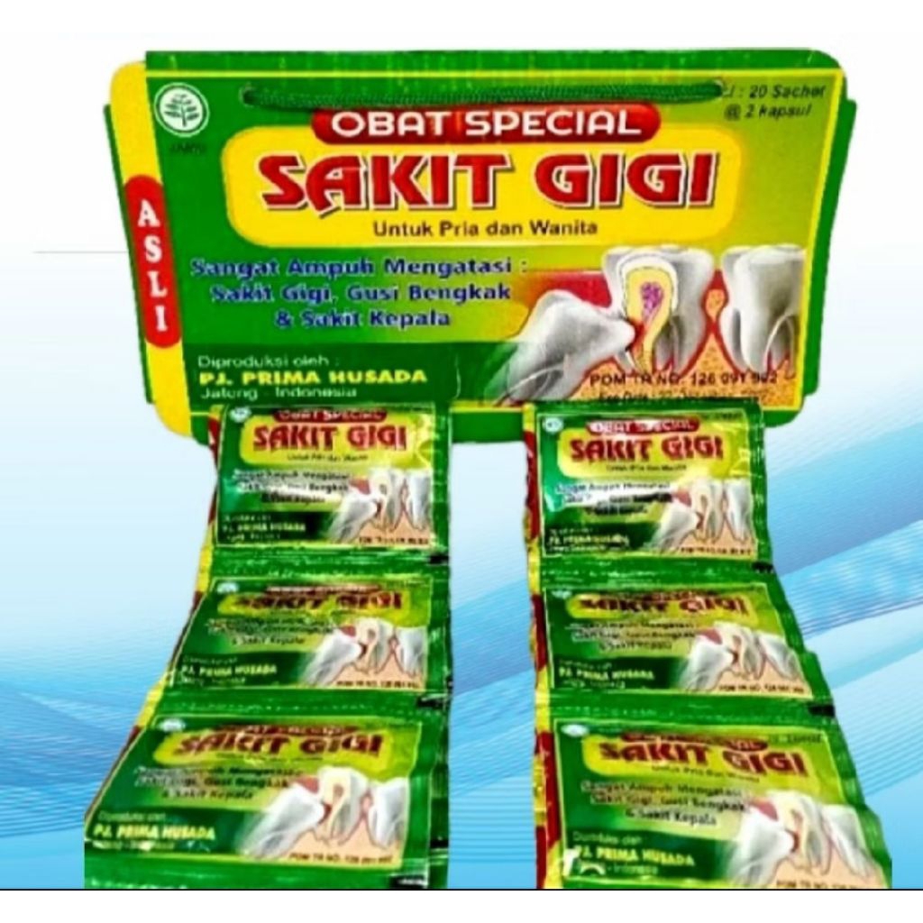 Obat Special Sakit Gigi Super Ampuh Original 100%