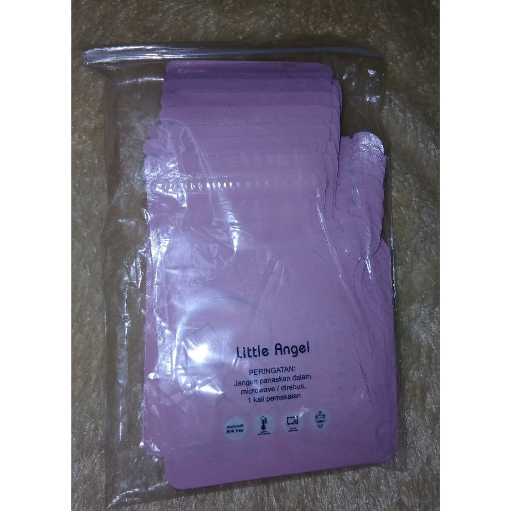 Kantong ASI Little Angel Breast Milk Storage Bag isi 30pcs 200ml (NEW)