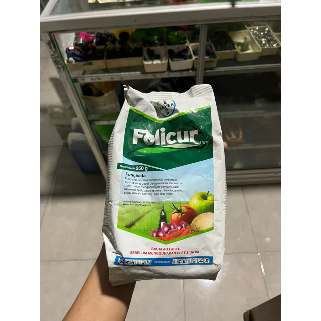 Fungisida Folicur 25WP 250gr - Sistemik, Efektif, Mudah Disuspensikan