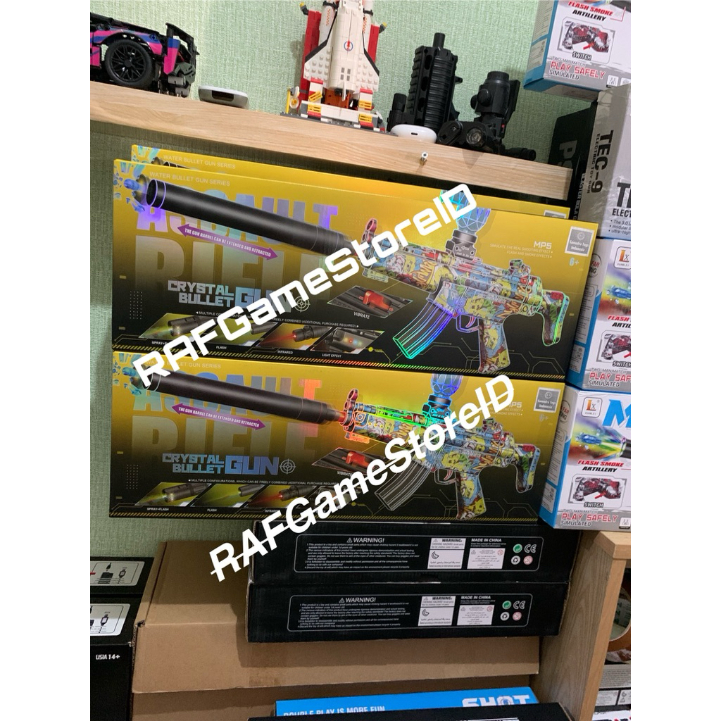 Mainan Anak Water Gel Blaster Toys Jelly Toys Tembakan Mainan WGB MP5