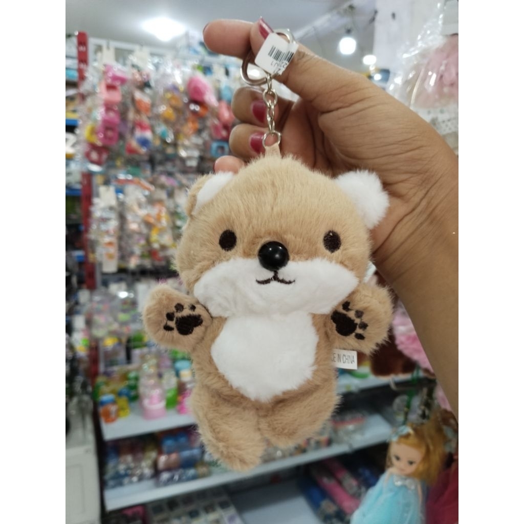 gantungan kunci boneka tupai (squirrel)