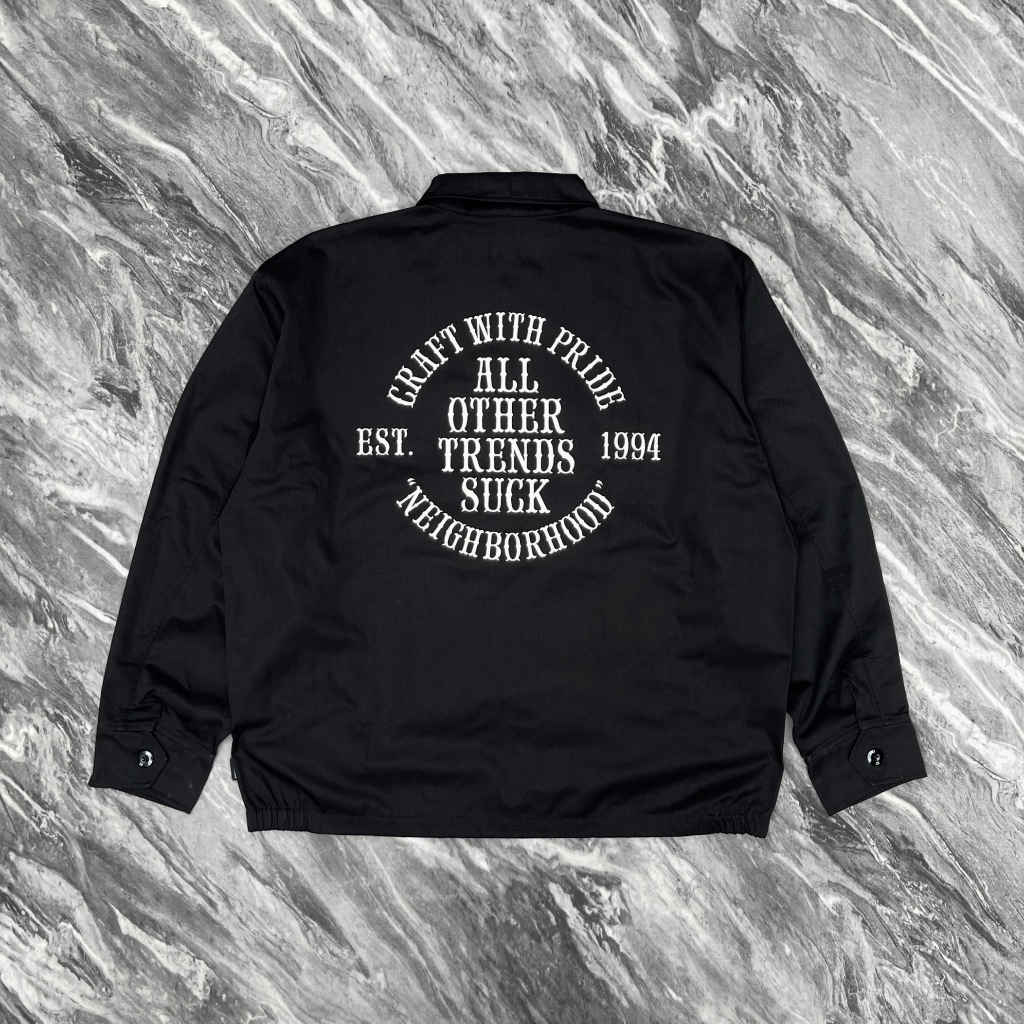 Neighborhood Harrington AW24 Jacket Black