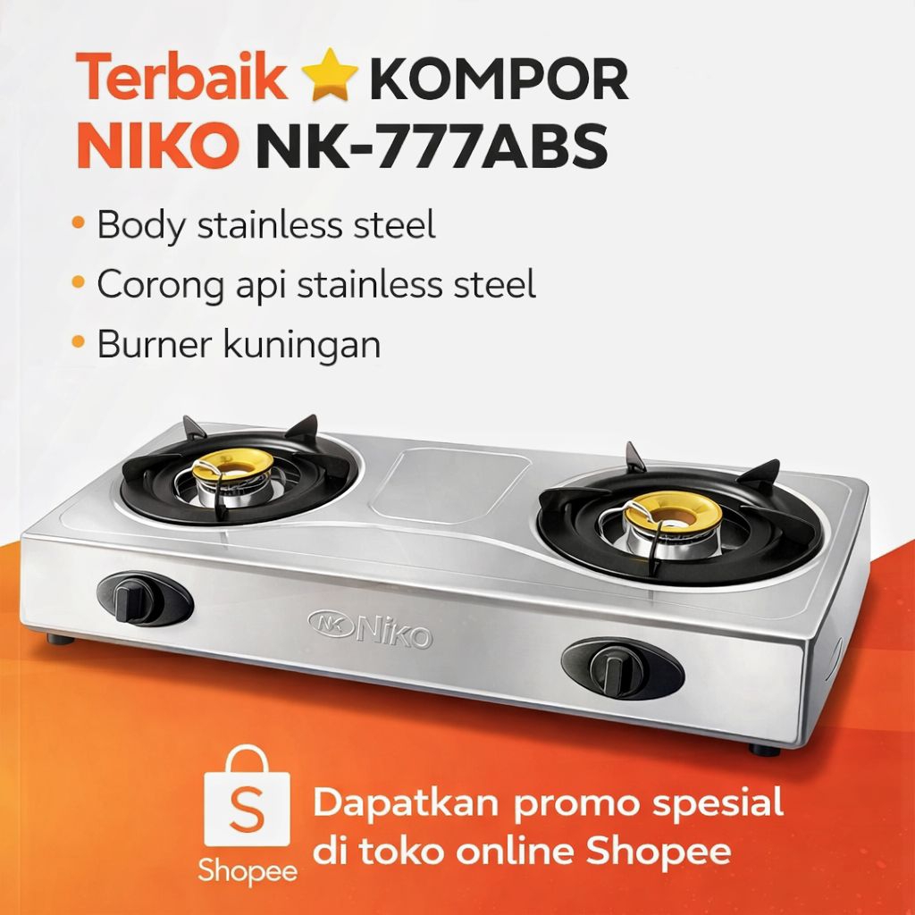 kompor Niko nk777abs/ nk666abs