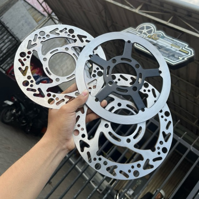 piringan Disc cakram coak herex style lubang 4 ukuran 220mm dan 200mm
