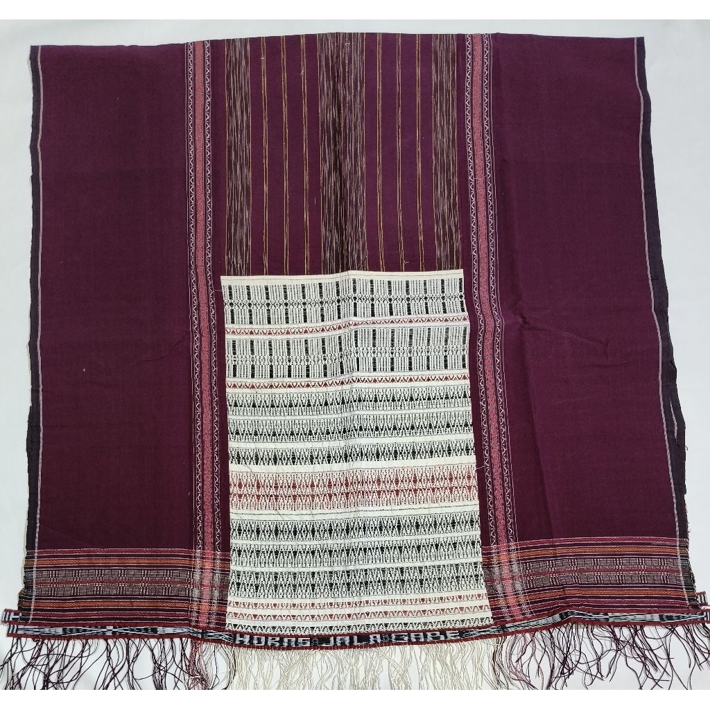 Ulos ragi hidup / Ulos paccamot pakaian adat Batak toba