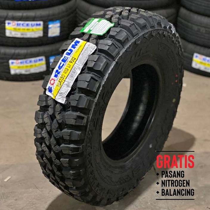 BAN MOBIL 26 7,5 R13 FORCEUM MT 08 PLUSH - BAN MT RING 13 UKURAN 26 7,5 R13