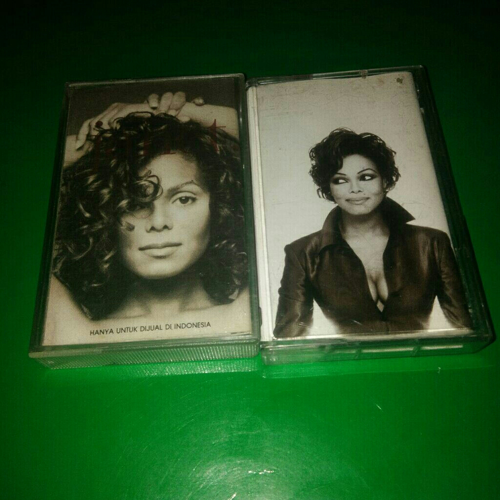 kaset pita Janet Jackson Janet & design of decade