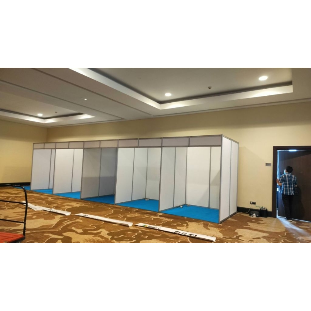 Sewa Partisi R8 Palembang | Rental Partisi Event | Sekat Booth Pameran