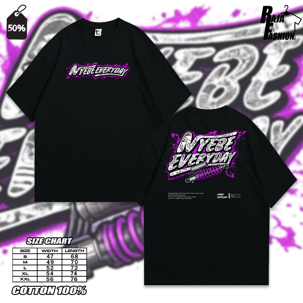 Kaos Nyebe Everyday - Kaos Racing Herex Kaos CB HEREX MP TIGER