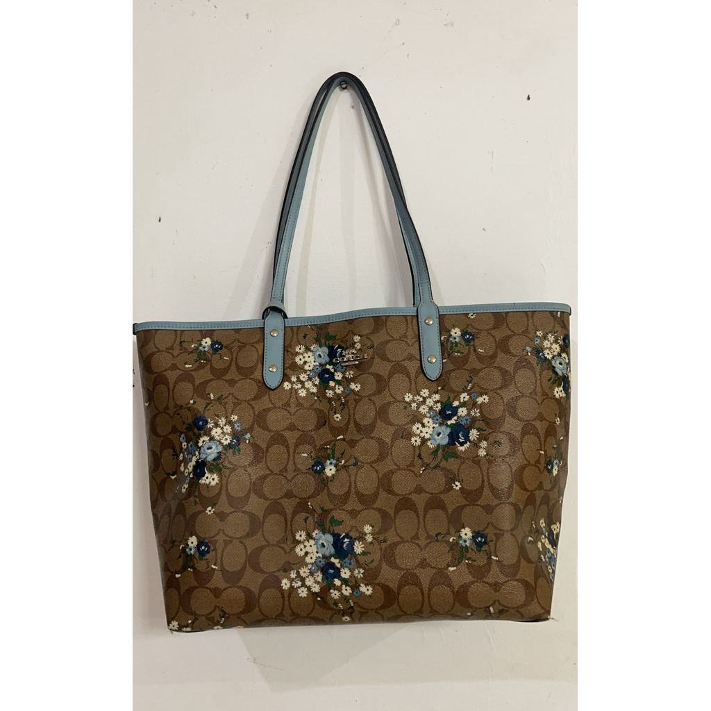 tas coach tote bag 2IN1 preloved original