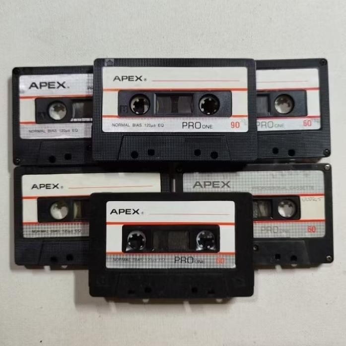 KASET PITA KOSONG APEX C90 C60 (8KASET)