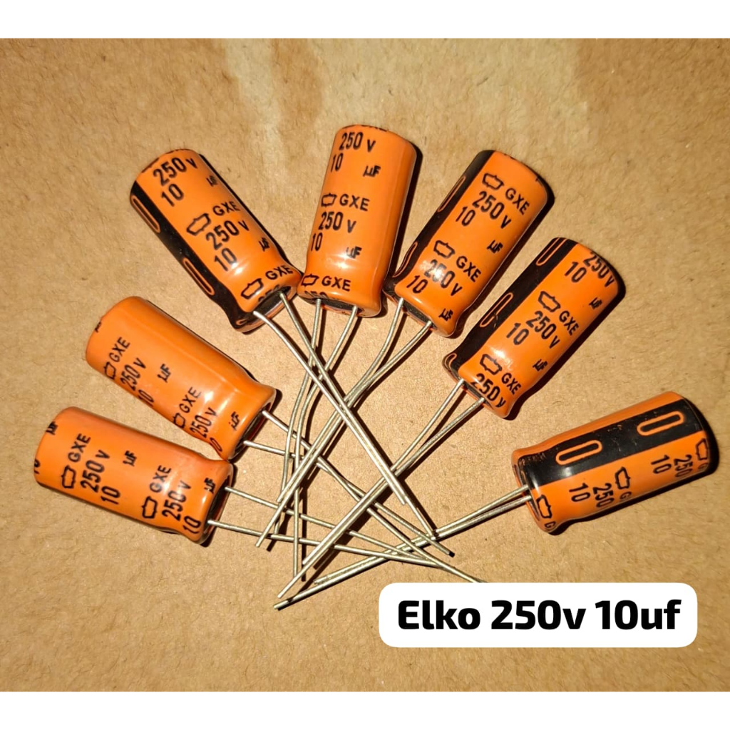 Elko 10uf 250v Elco 250Volt 10uf Orange