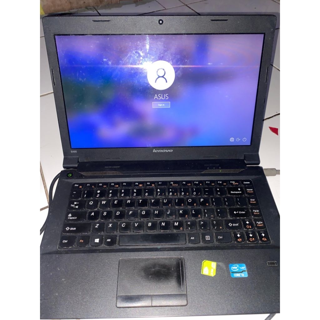 NEGO TIPIS Laptop Lenovo intel core i3 windows 10