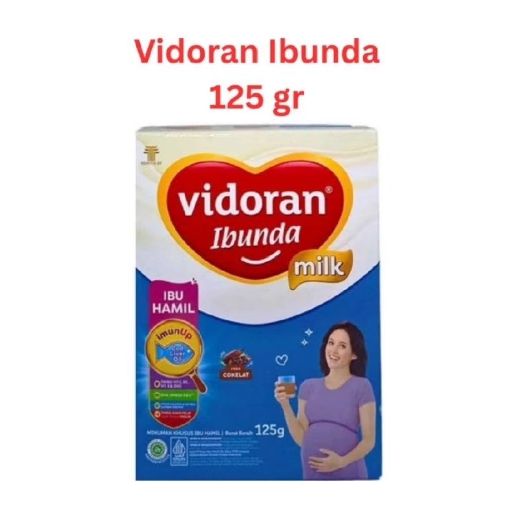susu Vidoran ibu hamil 125 gr untuk ibu hamil menyusui promil