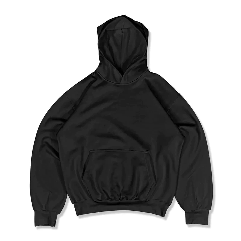HOODIE BOXY OVERSIZE POLOS - CVC FLEECE 330+ GSM - HEAVYWEIGHT PREMIUM
