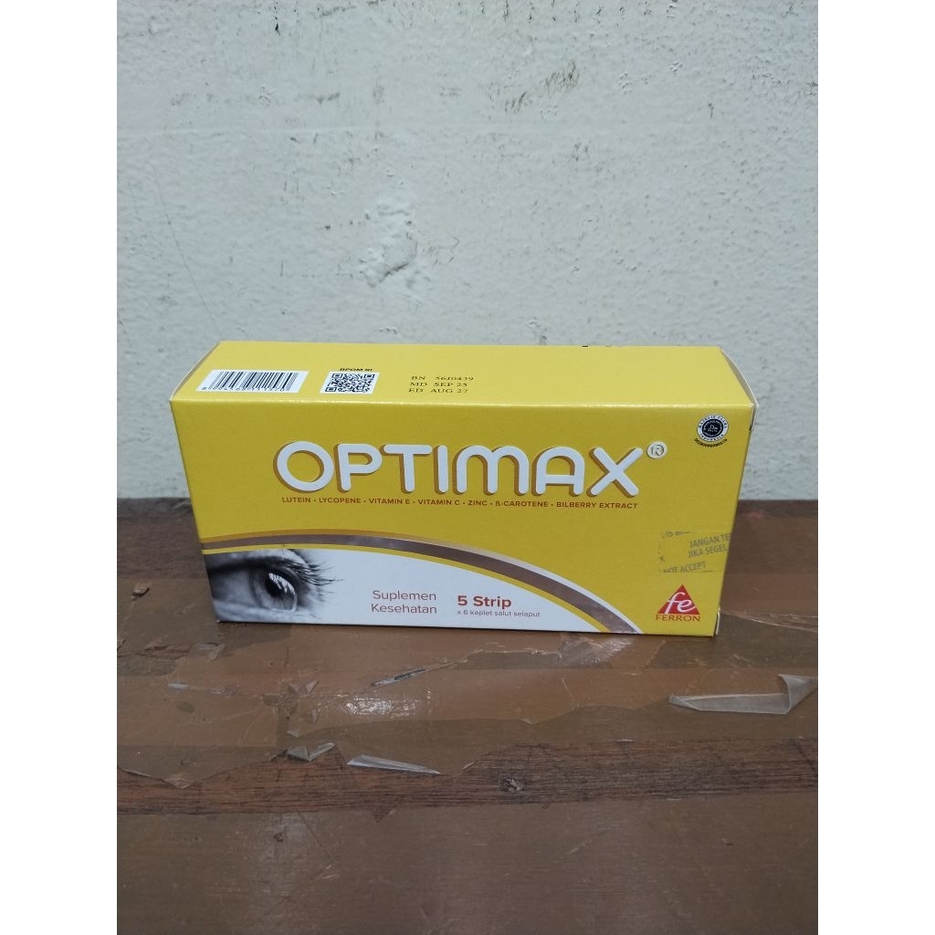 Optimax vitamin mata 30 tablet
