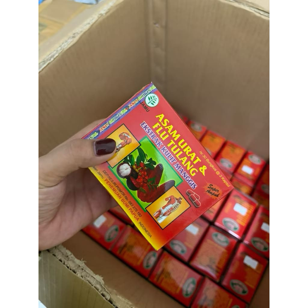 Asam Urat & Flu Tulang Ekstrak Kulit Manggis Produk 100% Original