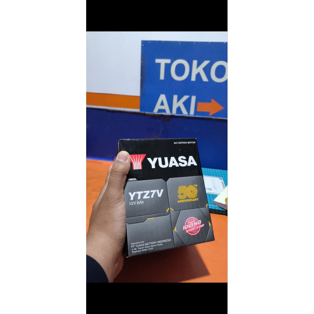 Aki Motor Yuasa YTZ7V