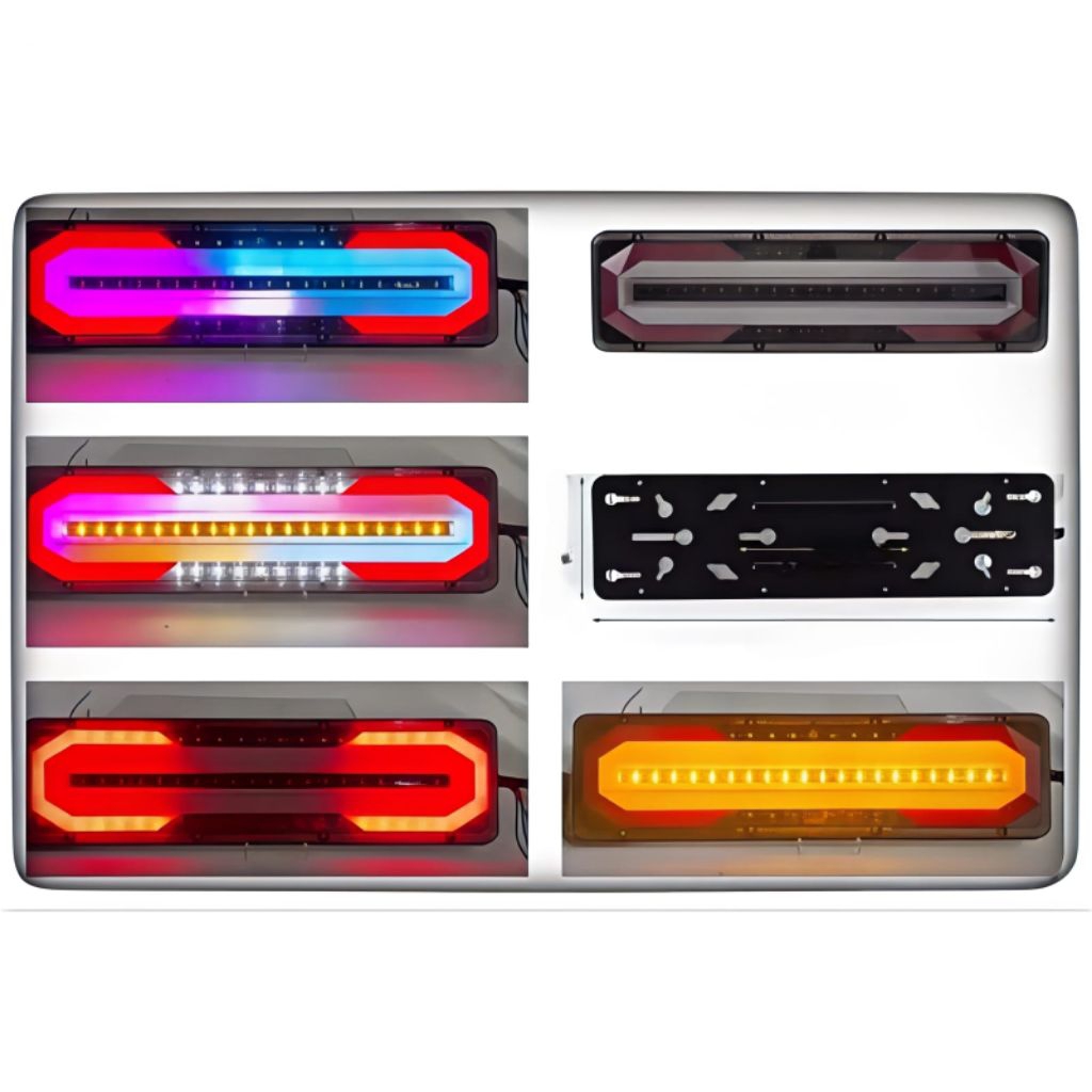 Lampu StopLamp pickup RGB running 12V PNP L300 & New Carry 32CM Lampu Rem Belakang