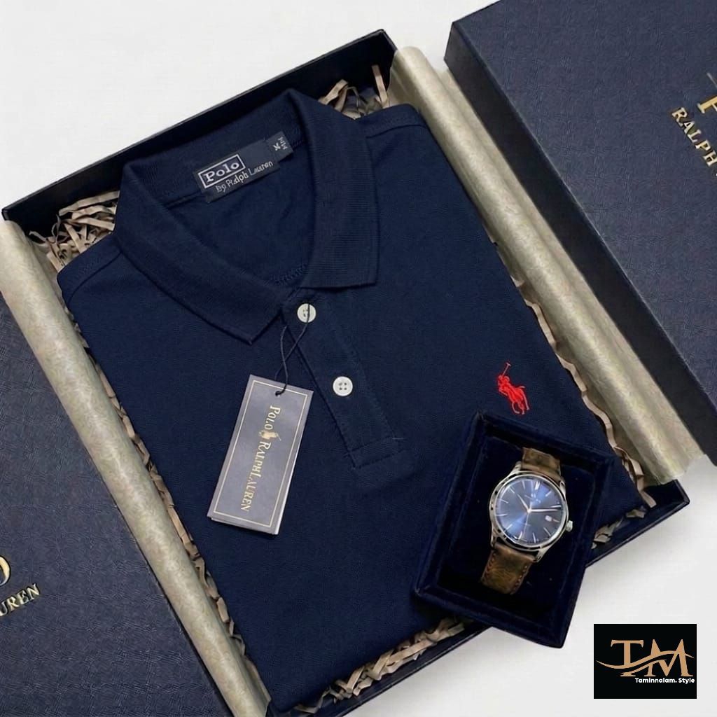 Koas Polos Pria / Baju Kaos Kerah Pria Branded /Koas Krah Polo Shirt Pria Premium HQ