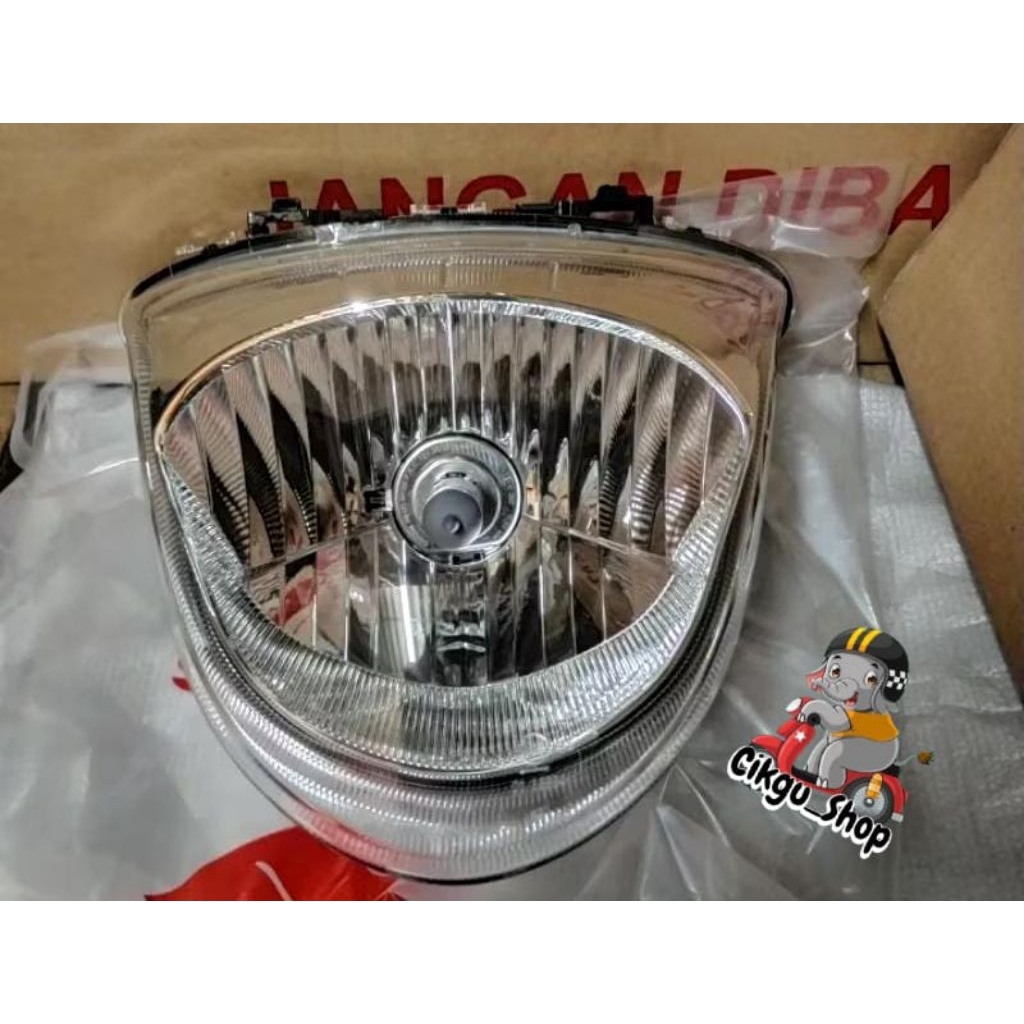 Headlamp Address Versi Eropa,, Original 100%