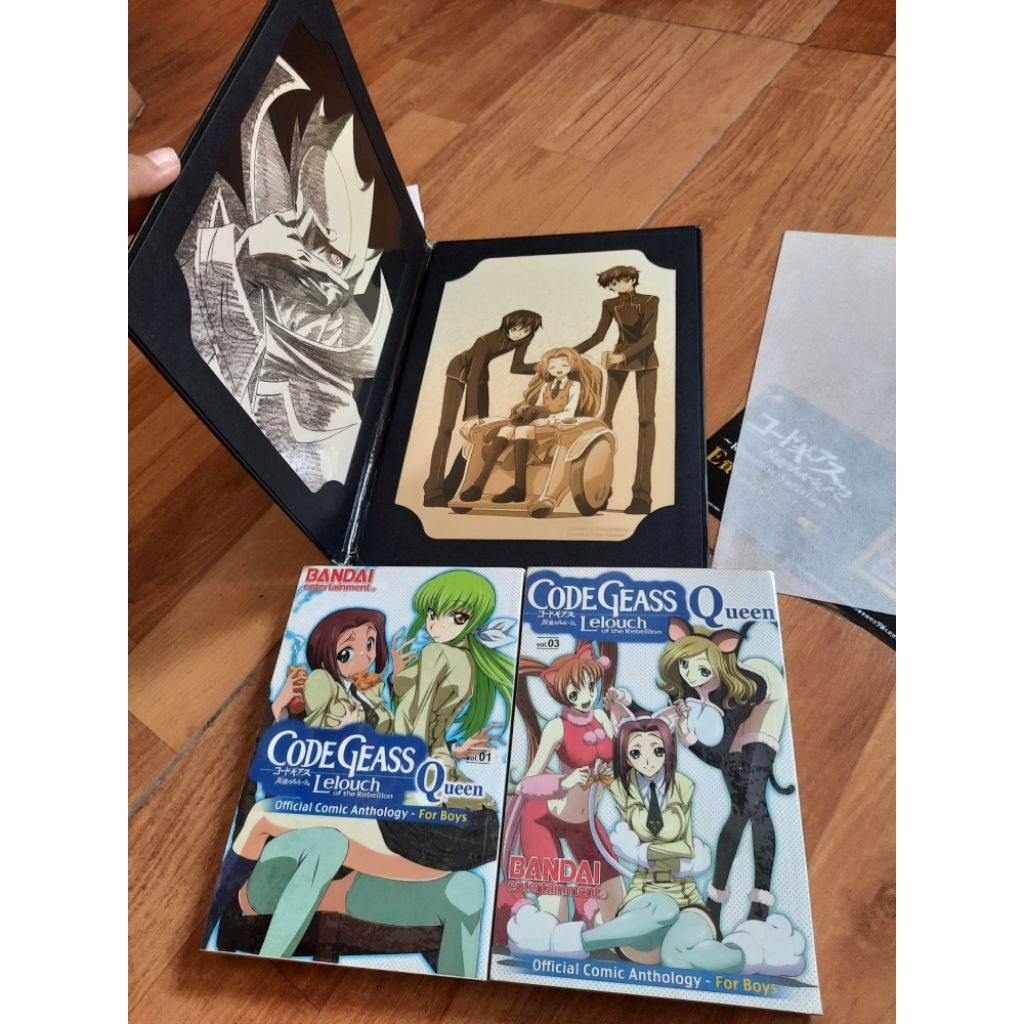 Komik Bahasa Inggris Manga Anthology Code Geass Queen 1 & 3 dan Code Geass Spesial Potrait