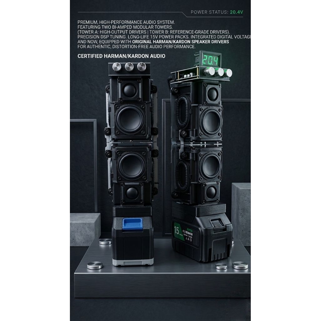 DIY Speaker Bluetooth original harman/kardon