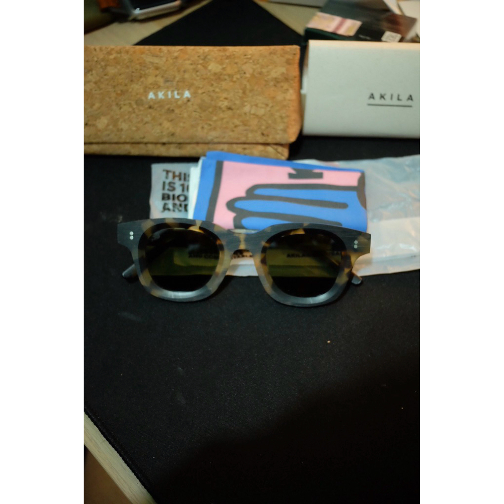 Akila Apollo RAW Tortoise Sunglasses Kacamata Hitam Original
