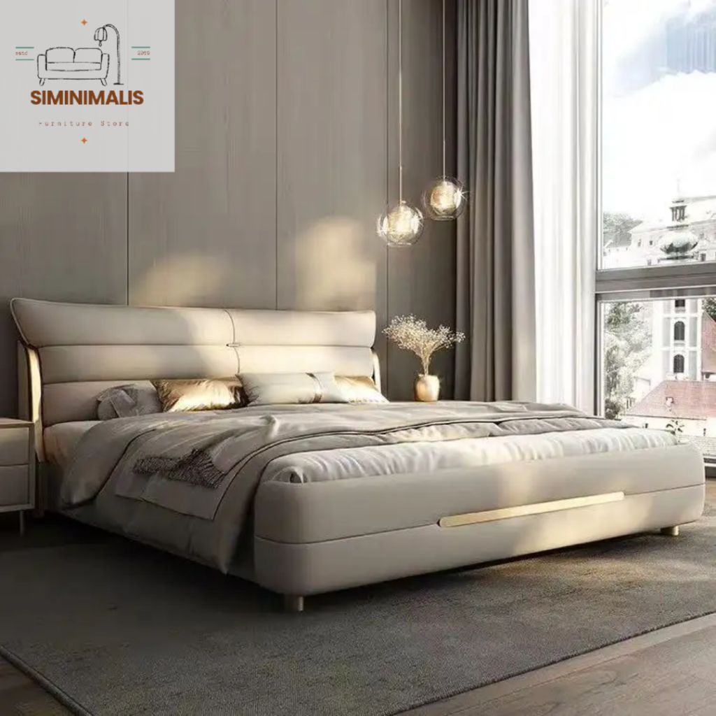 Kasur Mewah Kualitas Premium / Dipan + Busa Gaya Modern Luxury Aesthetic / Kasur Empuk Full Busa Pre