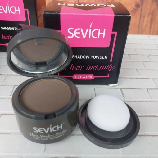 Sevich Hair Shadow Powder Bedak Penutup Uban / Garis Rambut / Botak / Penebal Rambut Instan