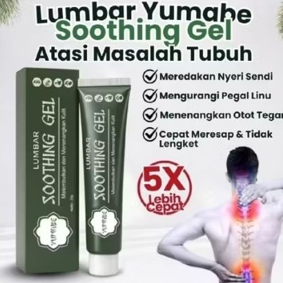 Salep Lumbar Gel Yumabe 20g - Atasi Nyeri Tulang Belakang