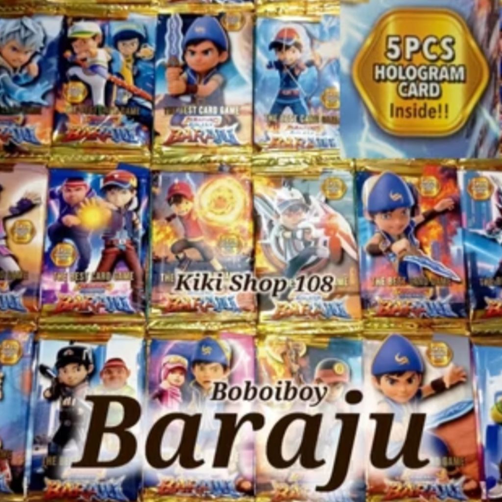 Kartu Mainan Trading Card Boboiboy