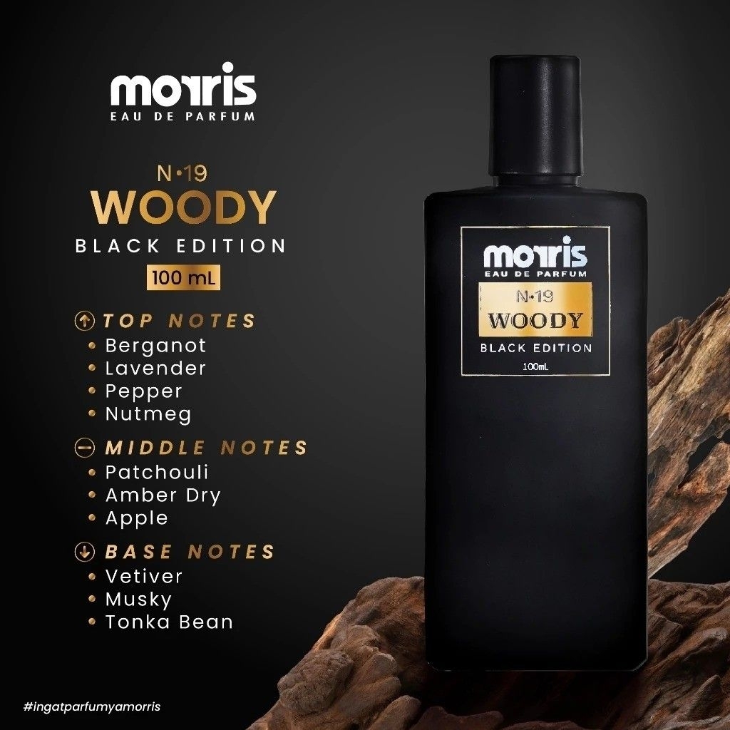 parfum morris black woody
