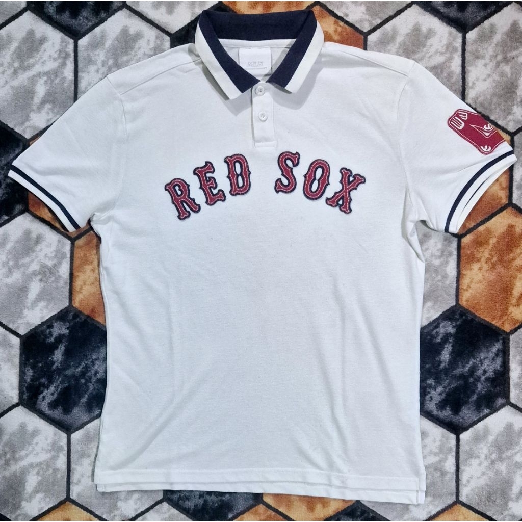 Mlb Red Sox Polo Shirt