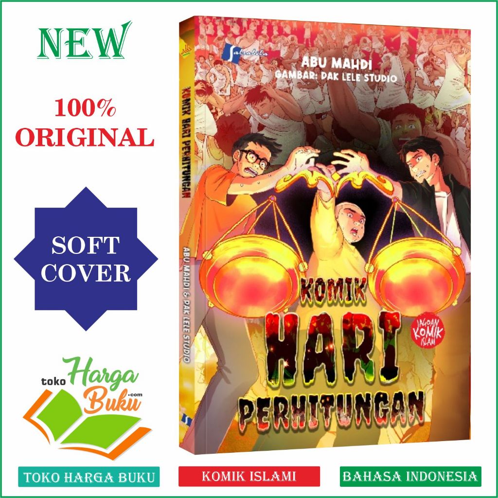 Foto Komik Hari Perhitungan FULL COLOR Buku Anak Remaja Jagoan Islami Original Hari Kiamat - Salsabila