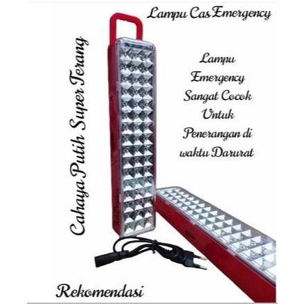 Lampu LED Emergency / Emergency Lampu Cas 48 Led Rechageable