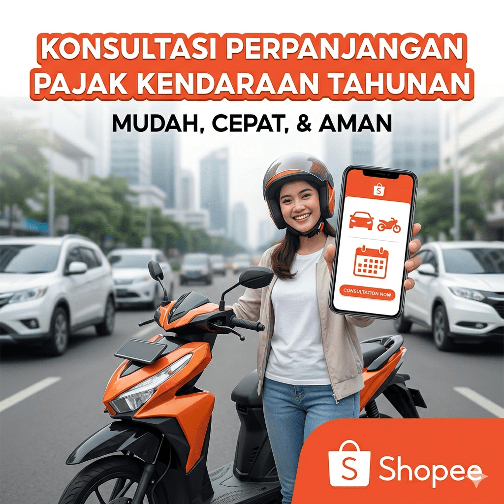 konsultasi pajak kendaraan bermotor tahunan, plat nomor seluruh Indonesia