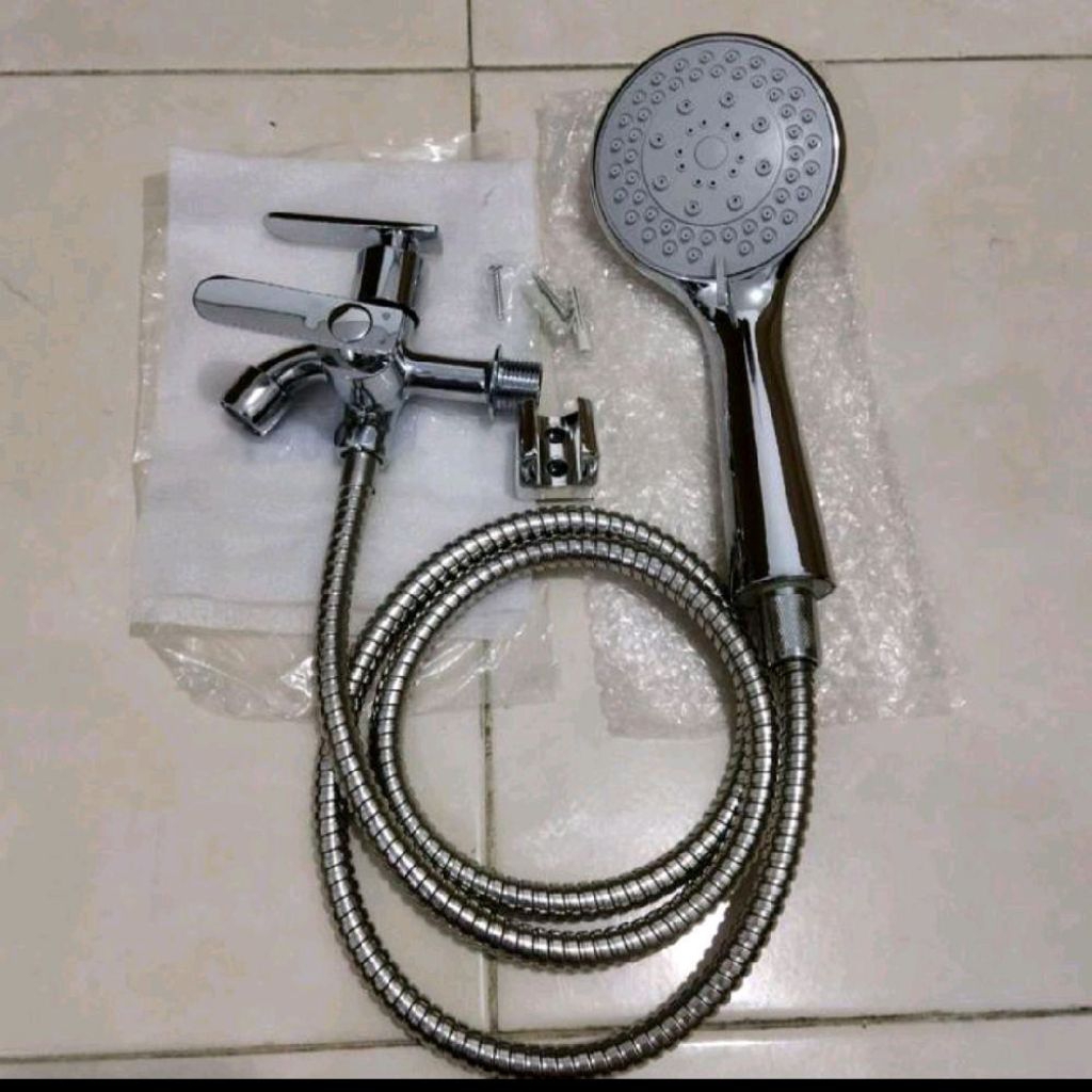 hand shower/showee set plus kran cabang